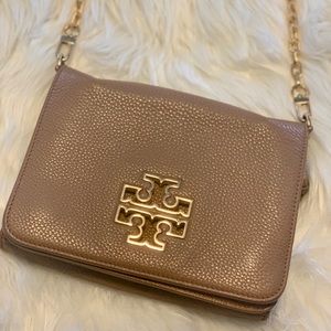 Tory Burch Tan crossbody purse